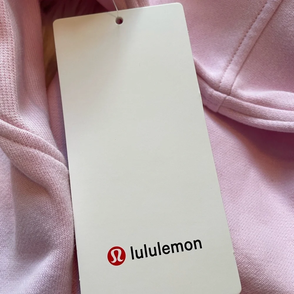 NWT Lululemon scuba oversized half zip hoodie meadowsweet pink M/L new (read) - Picture 7 of 12